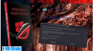 Baixar Windows 10 ROG EDITION Full Activated Version 2025